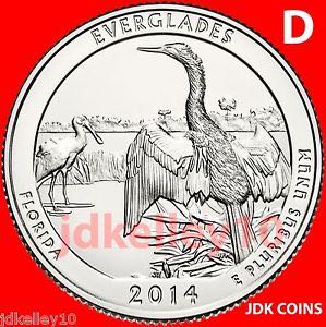 2014 Everglades Quarter  coin collectible - Main Image 2