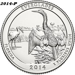 Everglades Quarter - P  coin collectible - Main Image 2