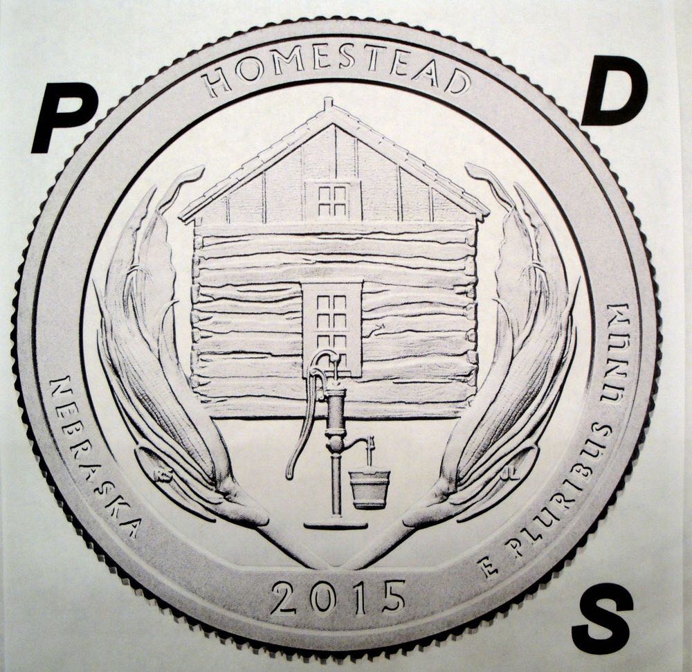 2015 Homestead Quarter  coin collectible - Main Image 2