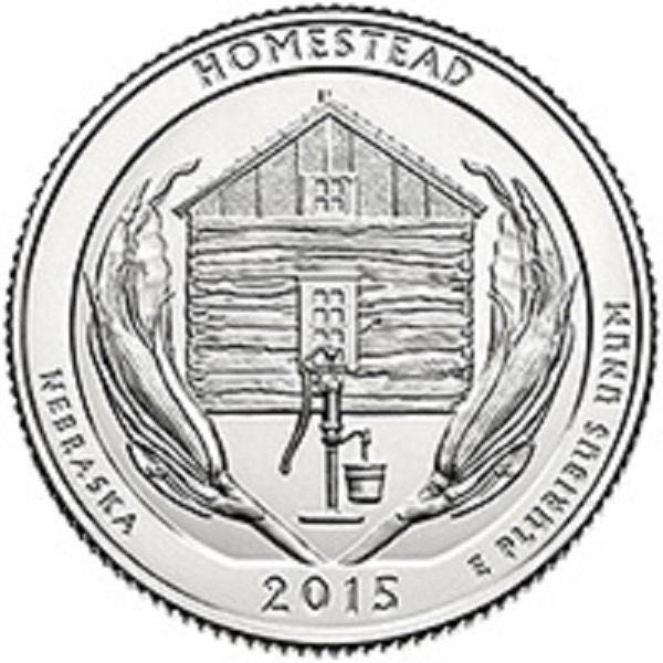 Homestead Quarter - D  coin collectible - Main Image 2
