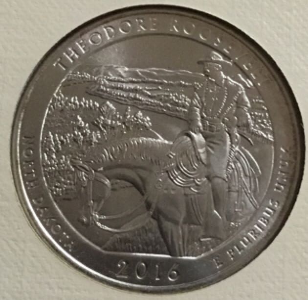 Theodore Roosevelt Quarter - D  coin collectible - Main Image 2