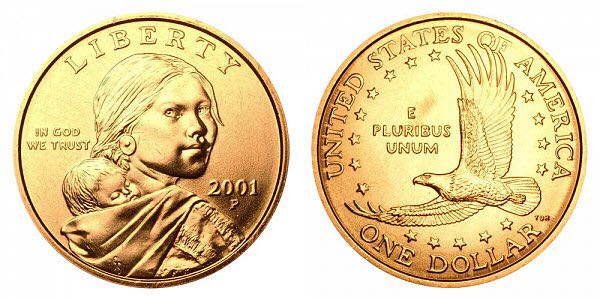 2001 Rhode Island Mint Bag