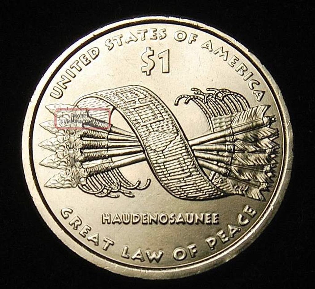 2010 D Native American Dollar  coin collectible - Main Image 2