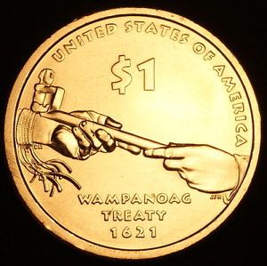 2011 P Native American Dollar  coin collectible - Main Image 2