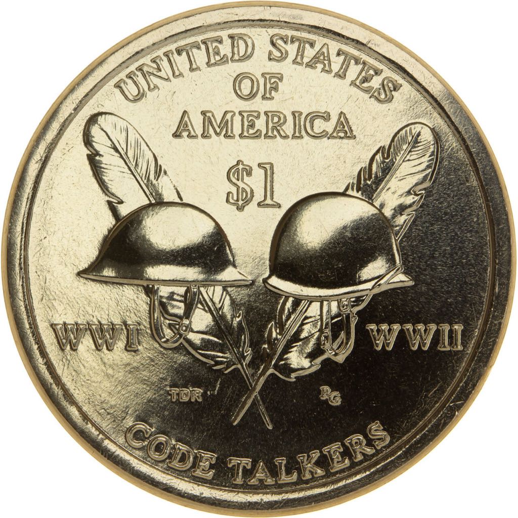 2016 D Native American Dollar coin collectible - Main Image 2