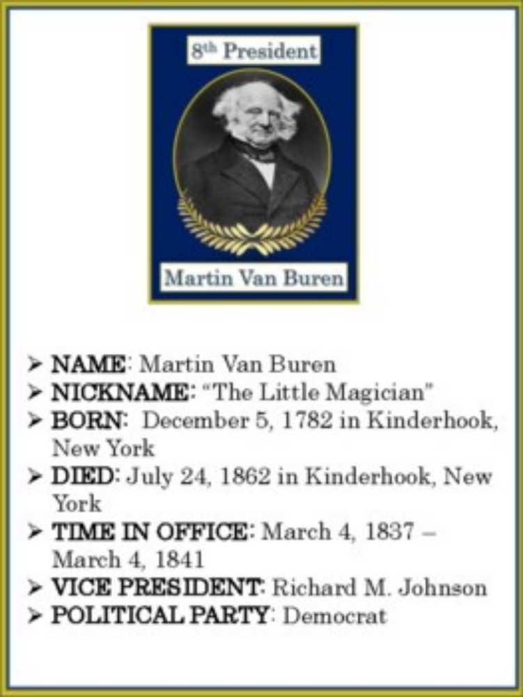 8th President Martin Van Buren  coin collectible - Main Image 4