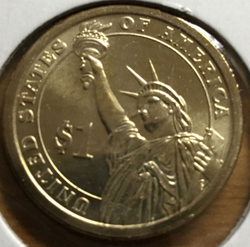 2010 P James Buchanan Golden Dollar  coin collectible - Main Image 2