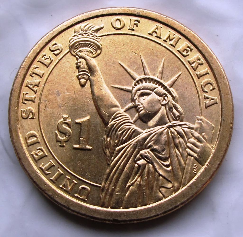 2011-P Andrew Johnson Presidential Dollar (2)  coin collectible - Main Image 2