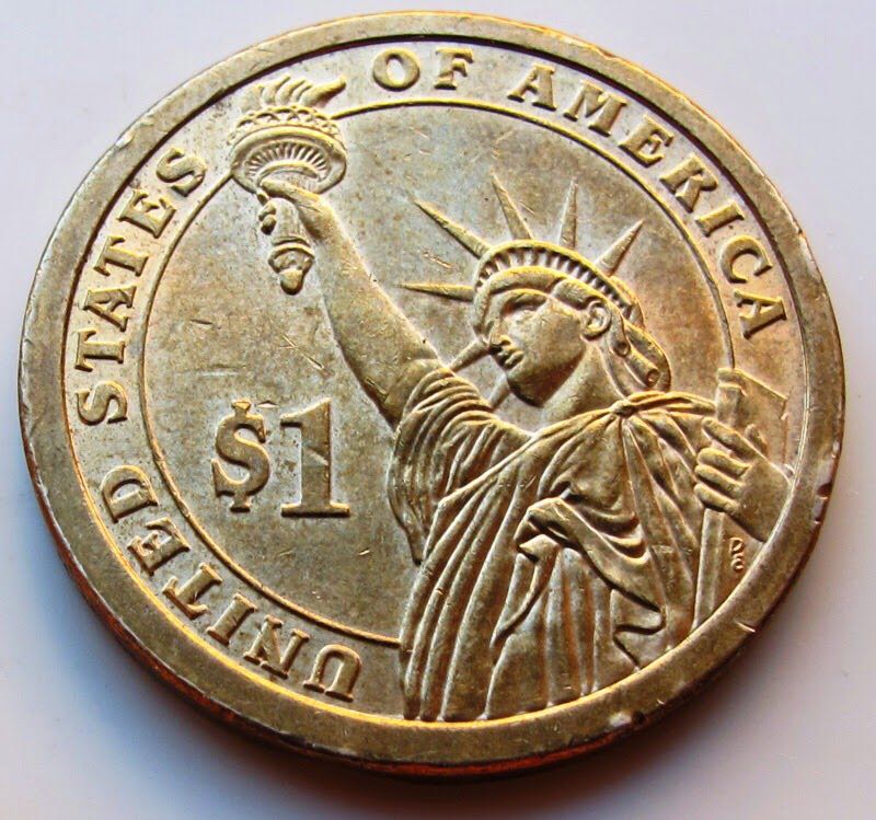 19th President Rutherford B Hayes  coin collectible - Main Image 2