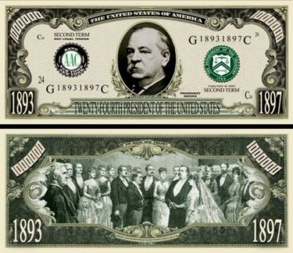 24th President Grover Cleveland  coin collectible - Main Image 3