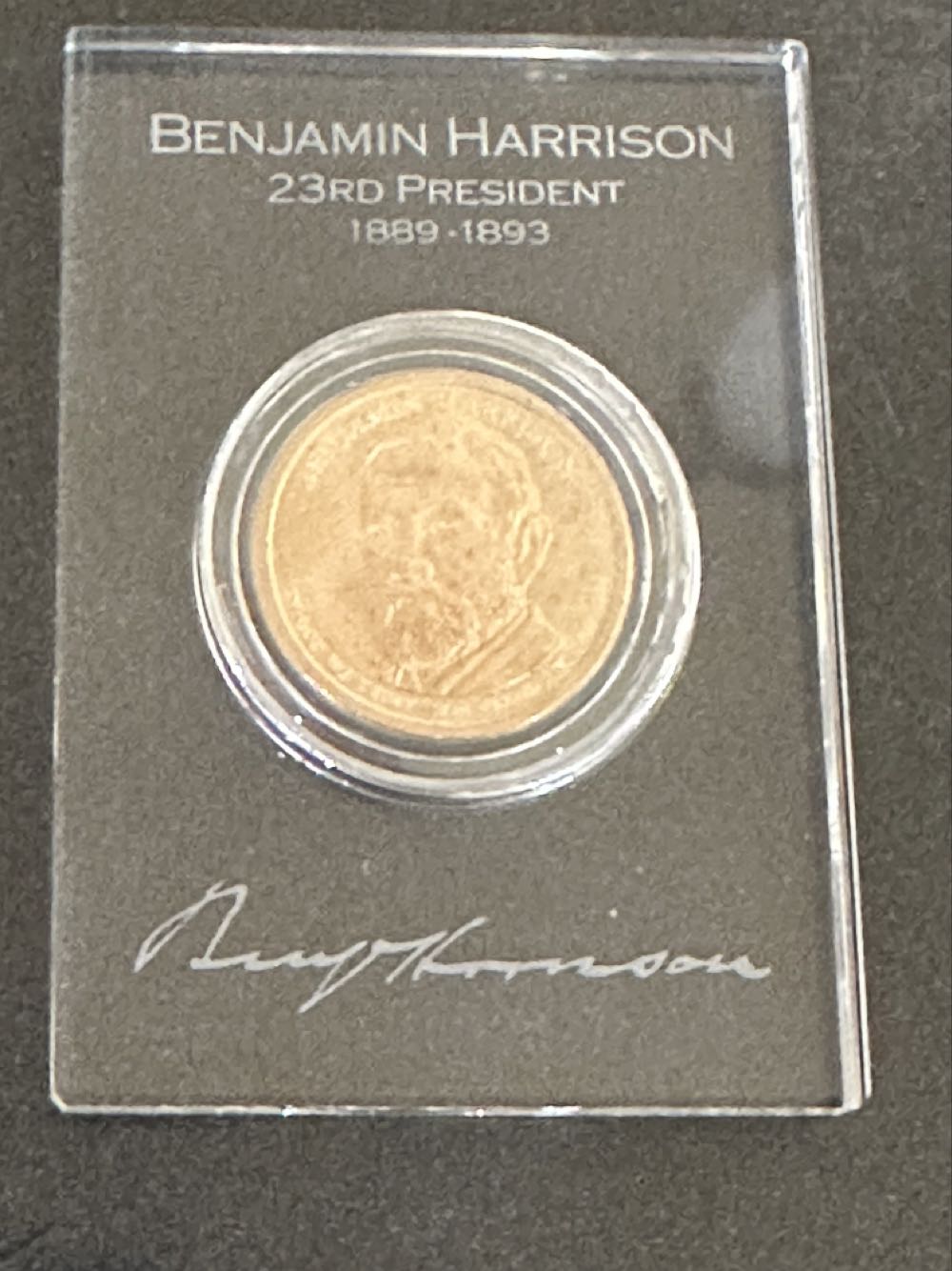 Dollar Presidential Golden 23rd  coin collectible - Main Image 3