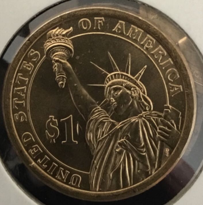 2013 P William McKinley Golden Dollar  coin collectible - Main Image 2