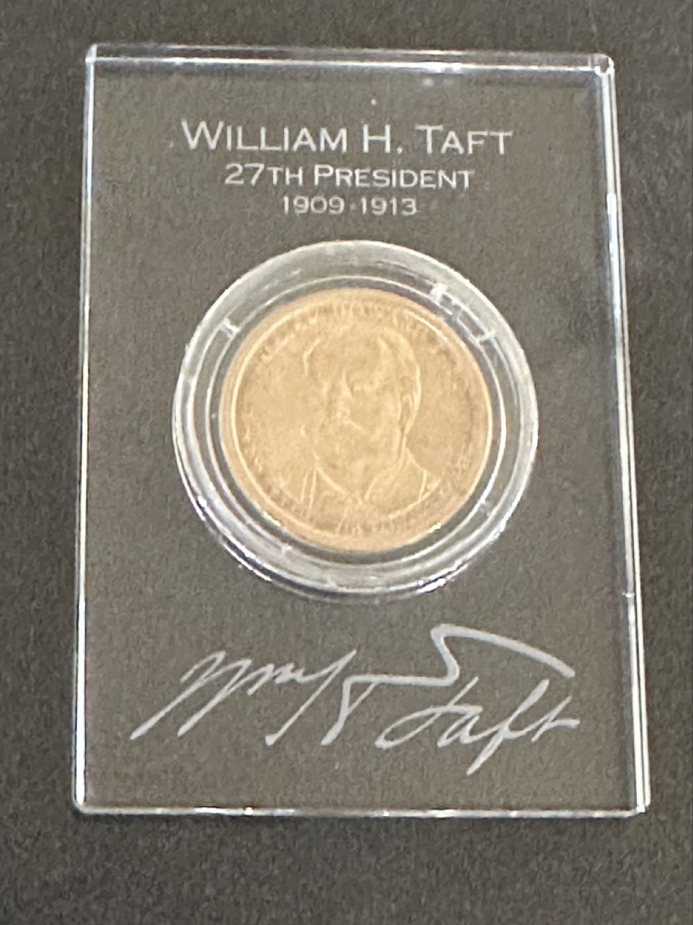 2013 D William Howard Taft Golden Dollar  coin collectible - Main Image 3