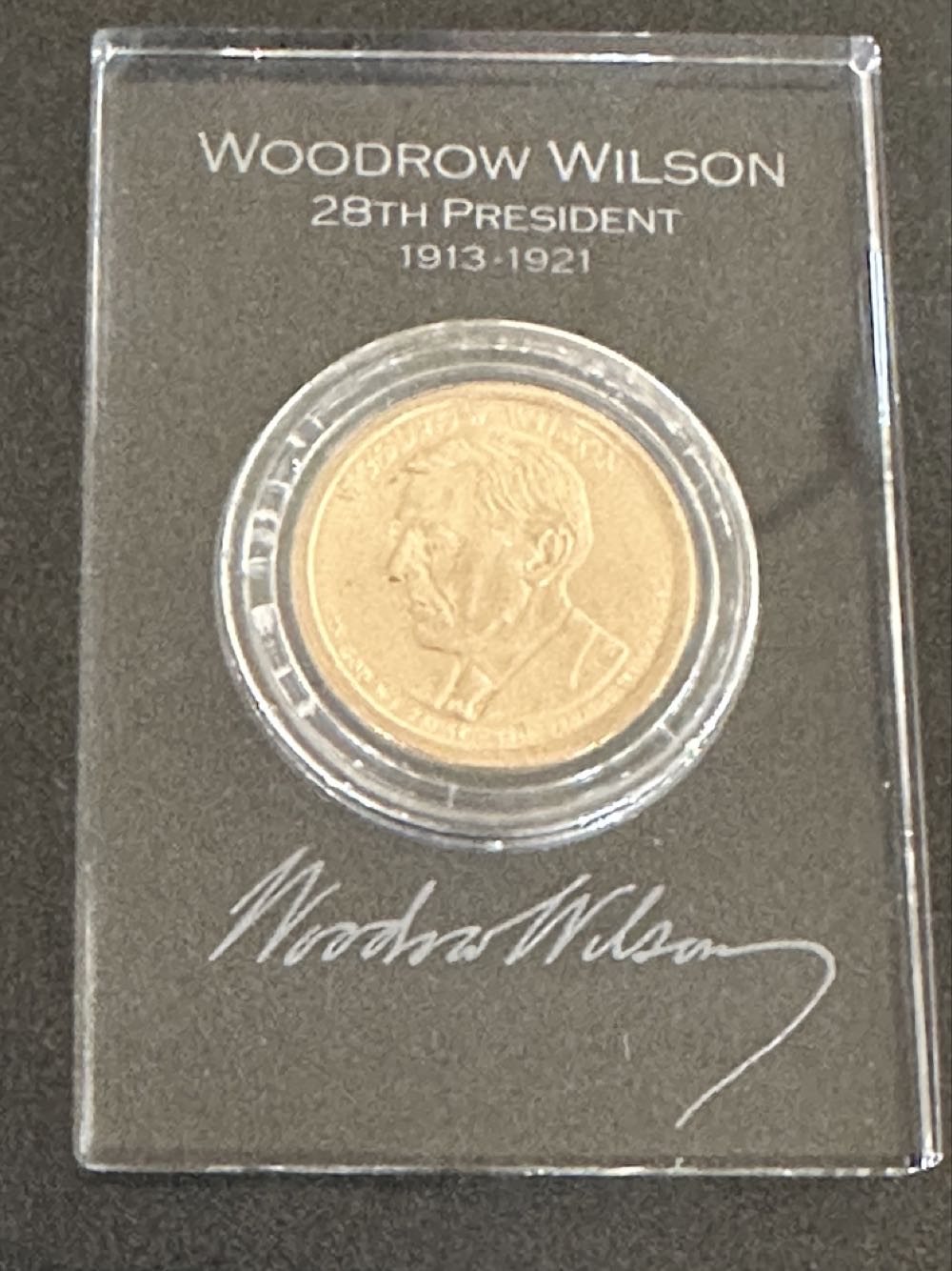 Dollar Presidential Golden 28th  coin collectible - Main Image 3