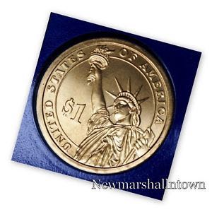2014 P Calvin Coolidge Golden Dollar  coin collectible - Main Image 2