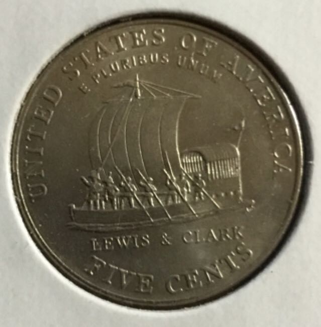 2004 D Keelboat Nickel  coin collectible - Main Image 2