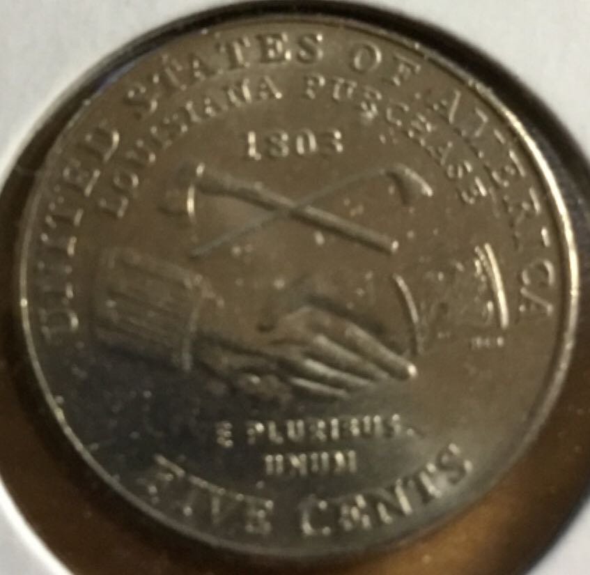 2004 D Lewis & Clark Louisiana Purchase Nickel  coin collectible - Main Image 2