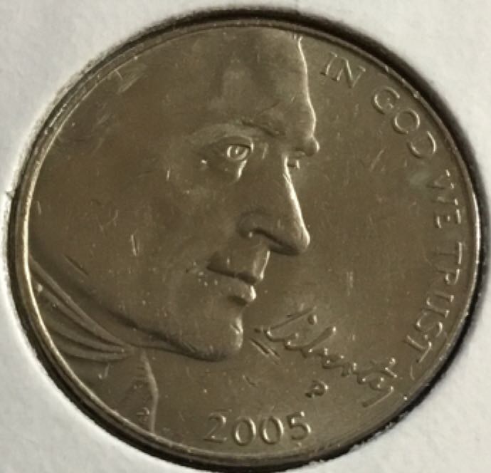 Bison Nickel 2005 (P)  coin collectible - Main Image 1