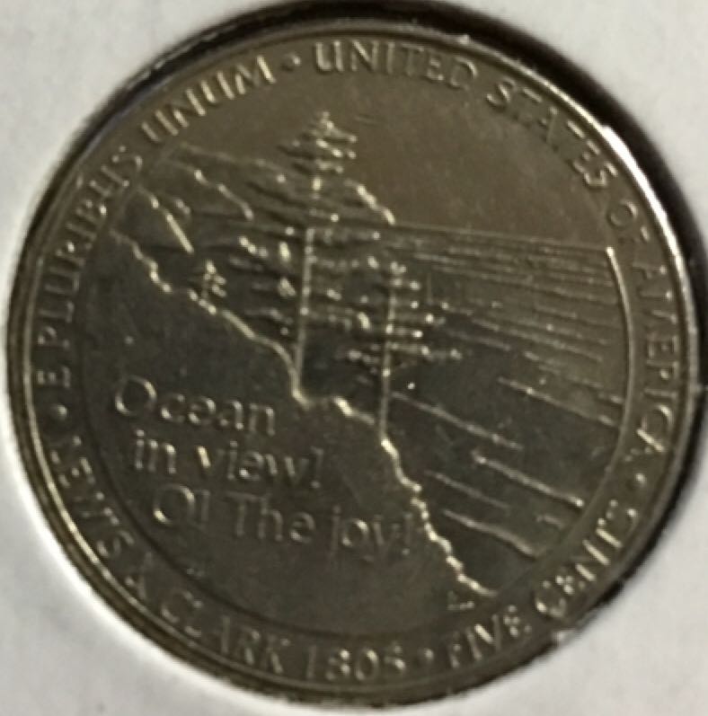2005 D Ocean View Nickel  coin collectible - Main Image 2