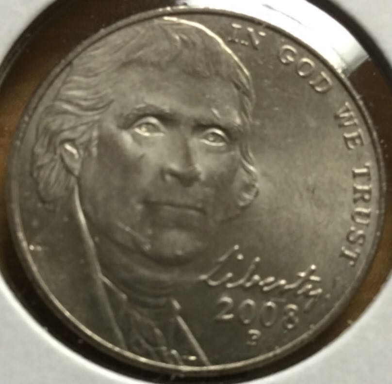 Roll Of Canadian 5 Cent Coins