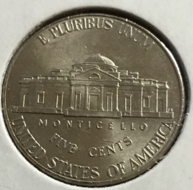 2016 P Return To Monticello Nickel  coin collectible - Main Image 2