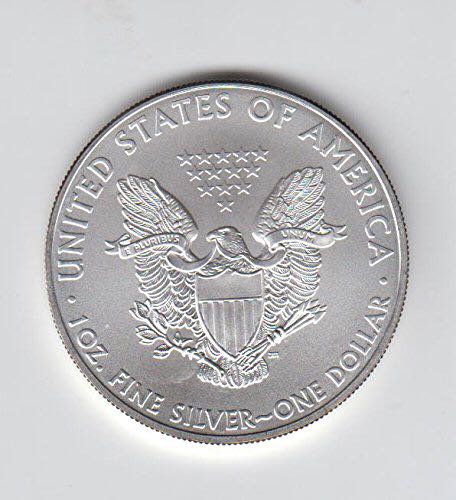 2009 American Silver Eagle Dollar Uncirculated  coin collectible - Main Image 2