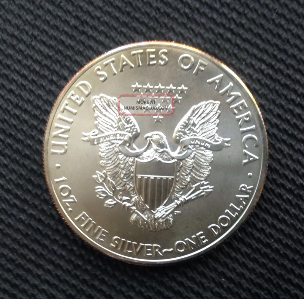 2011 American Silver Eagle Dollar Uncirculated  coin collectible - Main Image 2