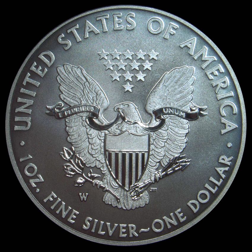 2013 American Silver Eagle Dollar Uncirculated  coin collectible - Main Image 2