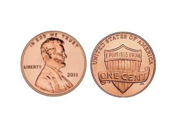 2011 P Union Cent  coin collectible - Main Image 2