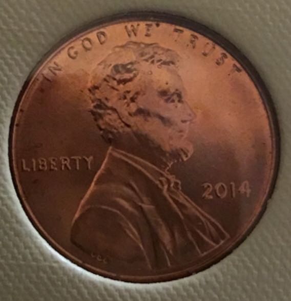 2014 P Union Cent  coin collectible - Main Image 1