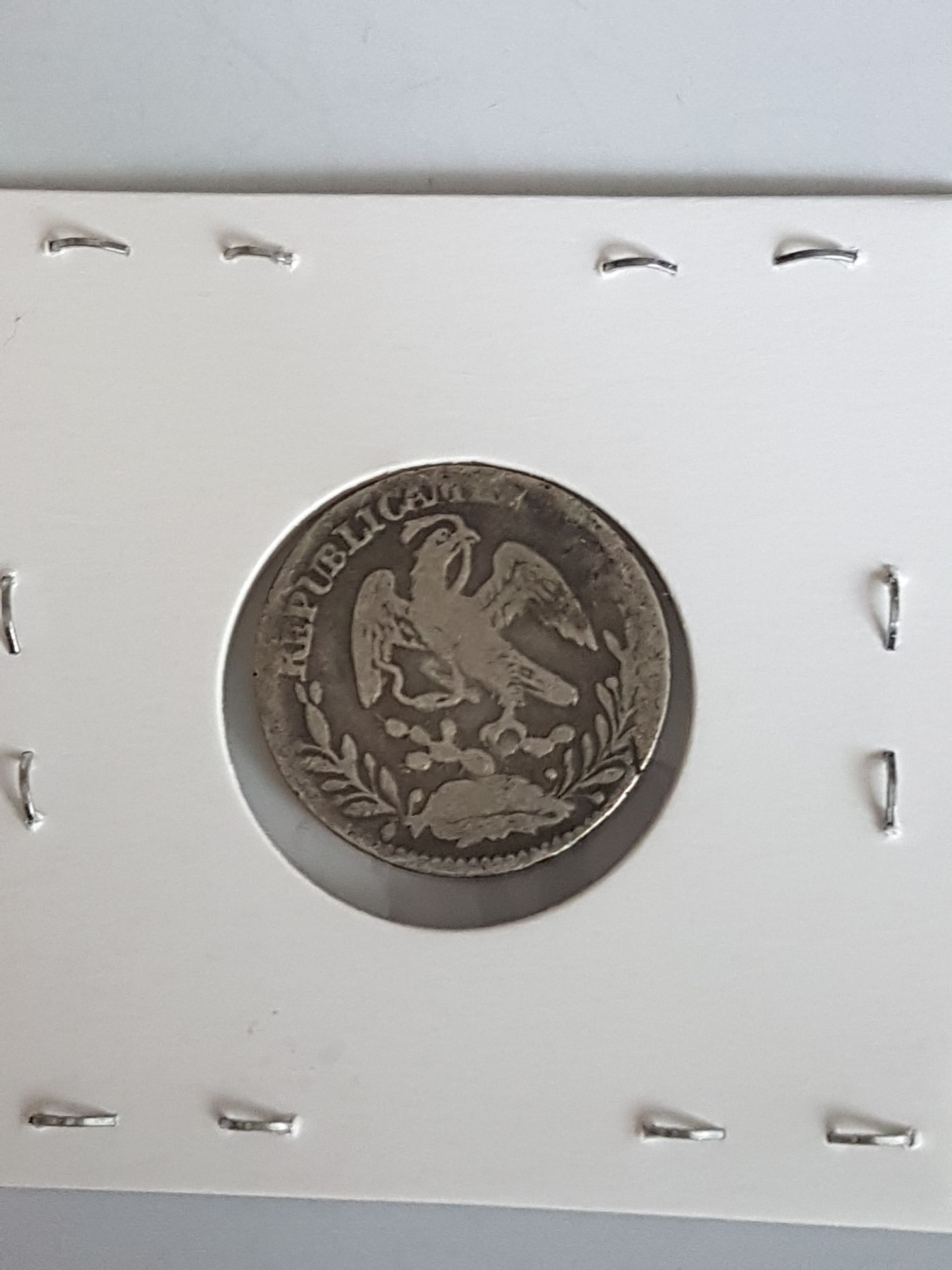 1 Real Zacatecas  coin collectible - Main Image 2