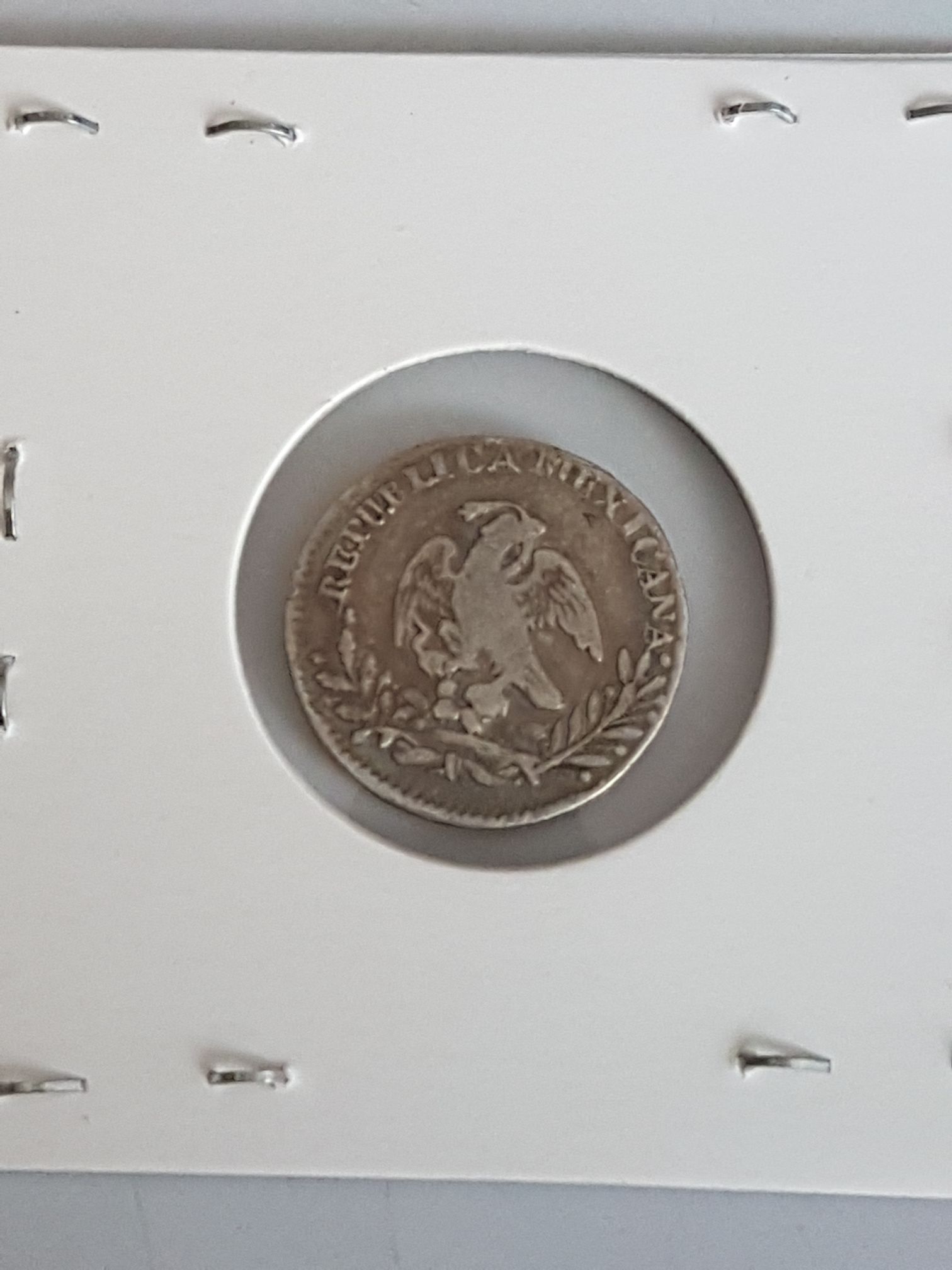 1/2 Real Zacatecas  coin collectible - Main Image 2