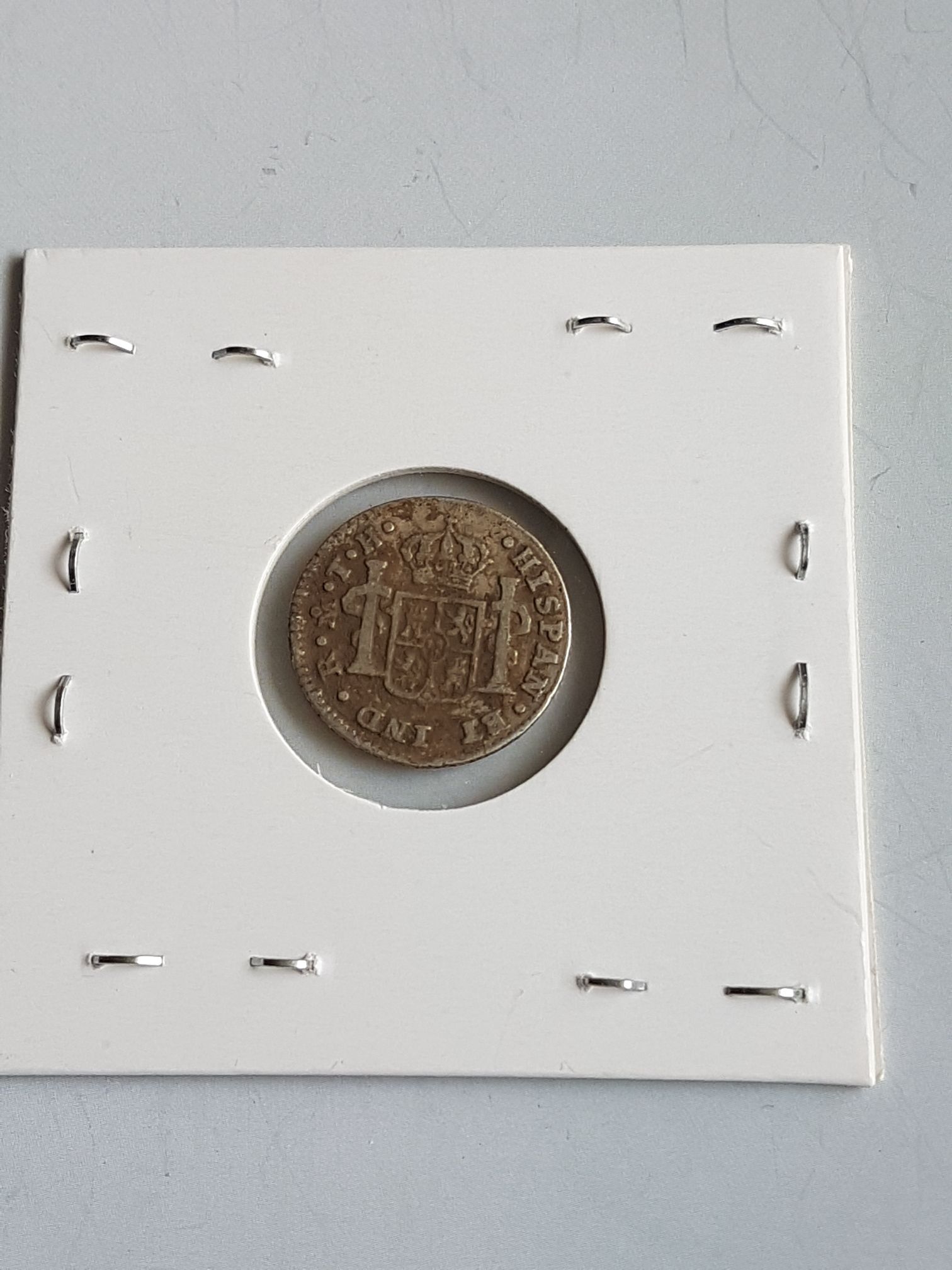 1/2 Real Ferdinand VII  coin collectible - Main Image 2