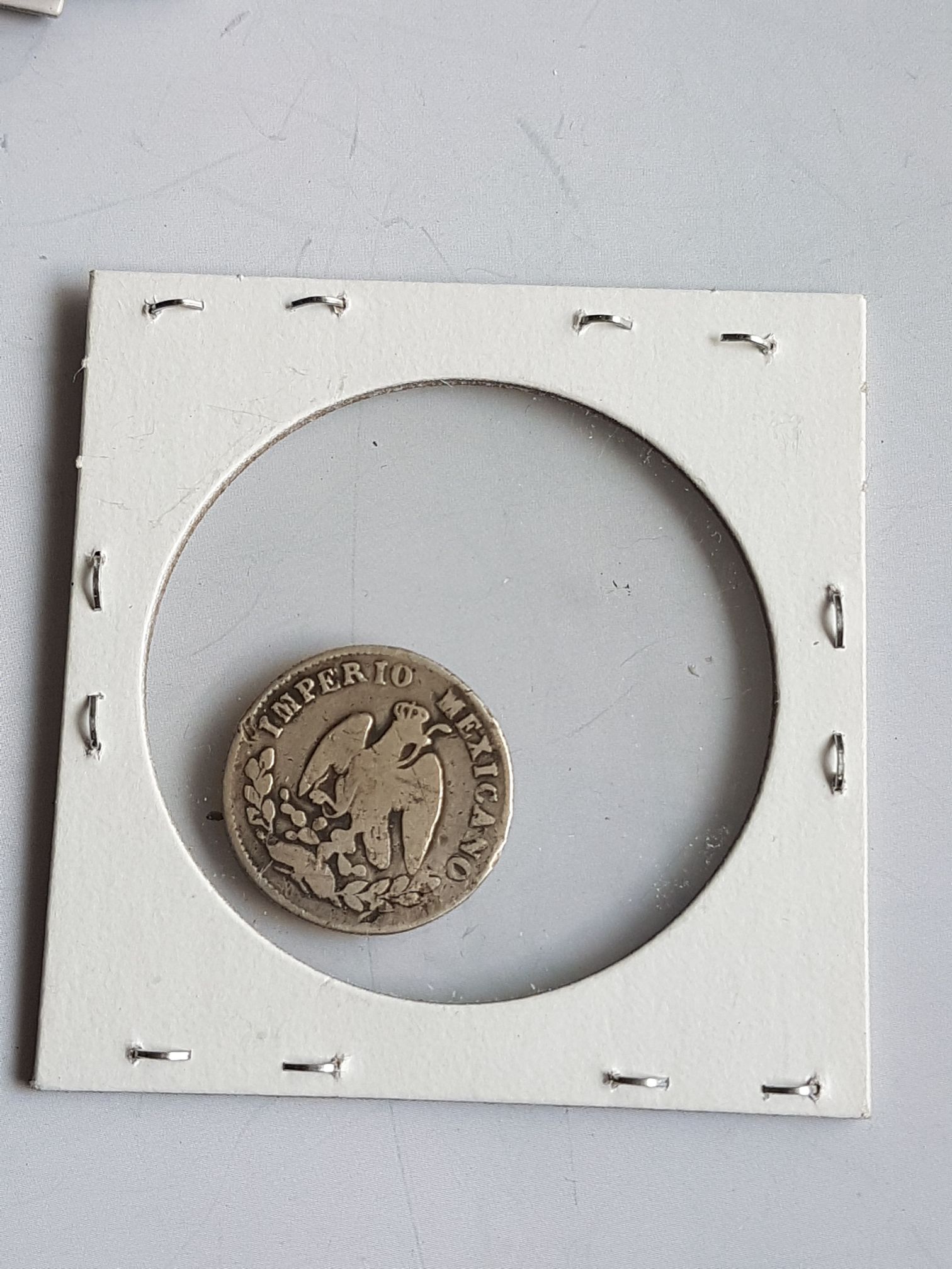 .1 Centavos Maximiliano  coin collectible - Main Image 2