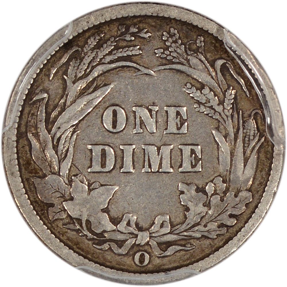 1899-O Barber Dime  coin collectible - Main Image 2