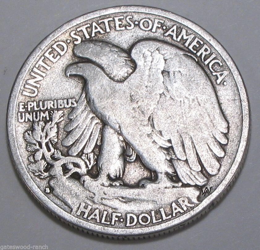 1935 Liberty Walking Half Dollar  coin collectible - Main Image 2