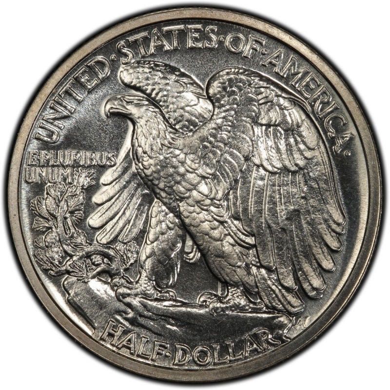 1936 Liberty Walking Half Dollar  coin collectible - Main Image 2