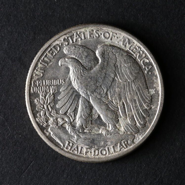 1936-D Liberty Walking Half Dollar coin collectible - Main Image 2