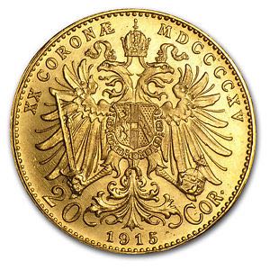 1915 XX Corone  coin collectible - Main Image 2