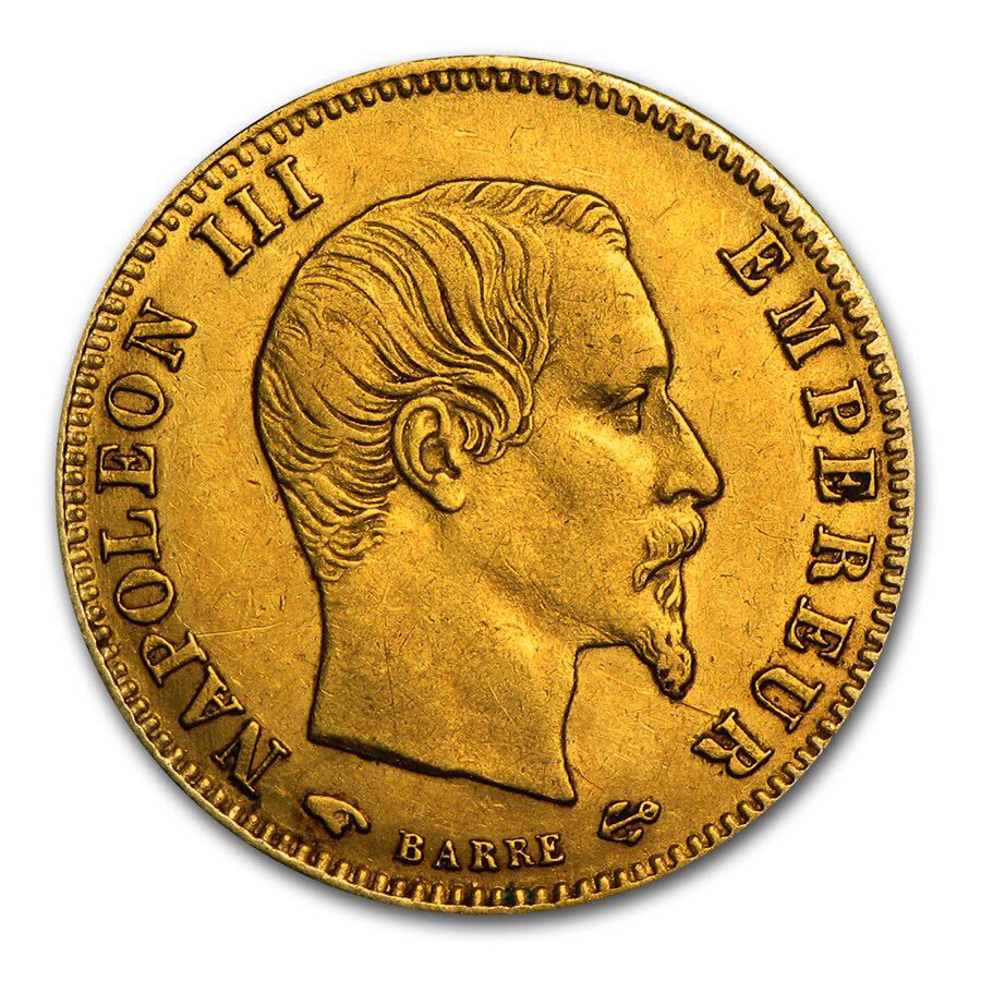 1860 Napoleon III  coin collectible - Main Image 1