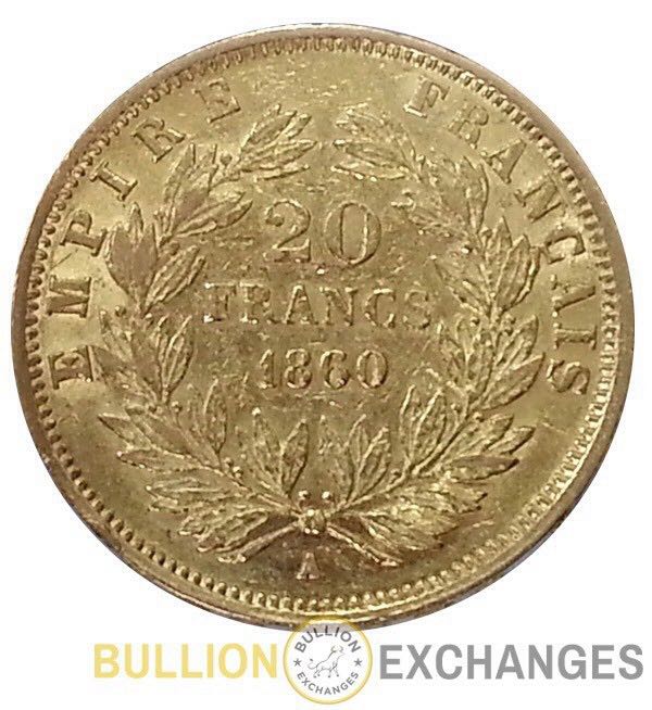 1860 Napoleon III  coin collectible - Main Image 2