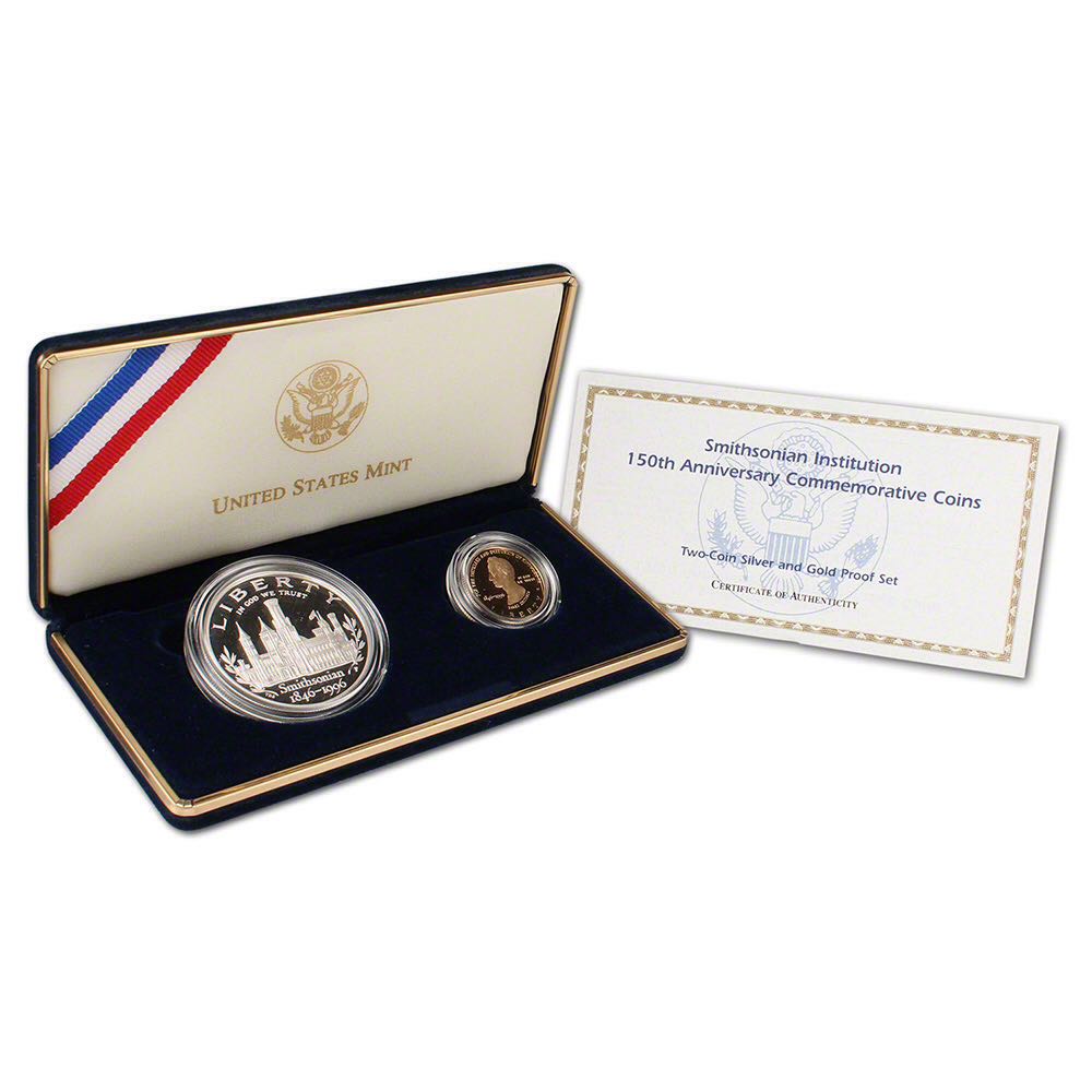 1996 Smithsonian Institution 150th Annivesary Commerative  coin collectible - Main Image 2