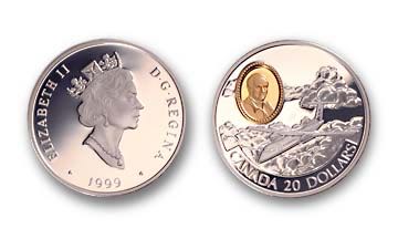 Canadian $20 de Havilland Canada DHC-8 Dash 8  coin collectible - Main Image 2