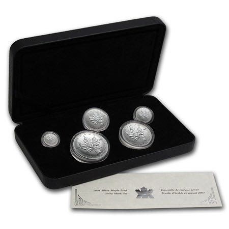 2004 Canadian Silver Maple Leaf Privy Mark Set  coin collectible - Main Image 2