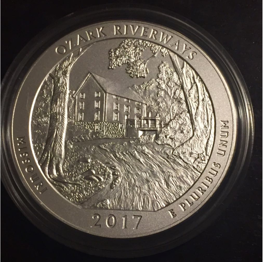 2017 P Missouri Ozark Scenic Riverways  coin collectible - Main Image 2