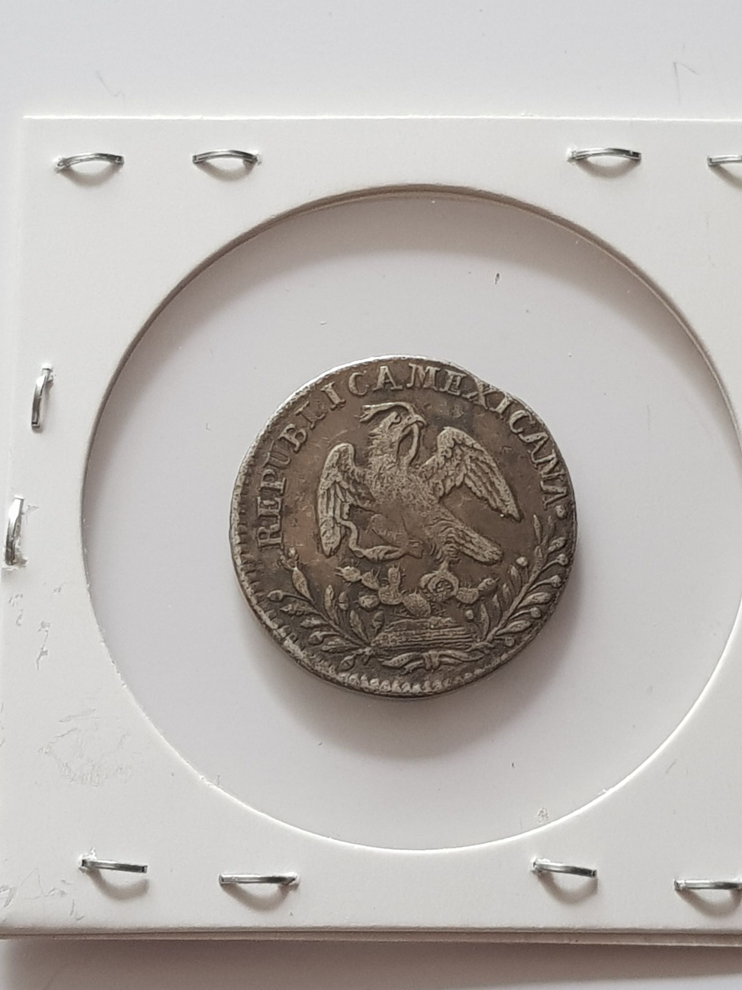1 Real Zacatecas  coin collectible - Main Image 2
