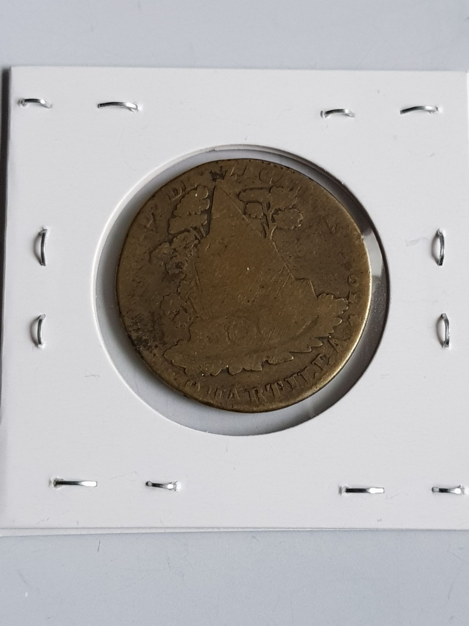 1/4 Zacatecas  coin collectible - Main Image 2