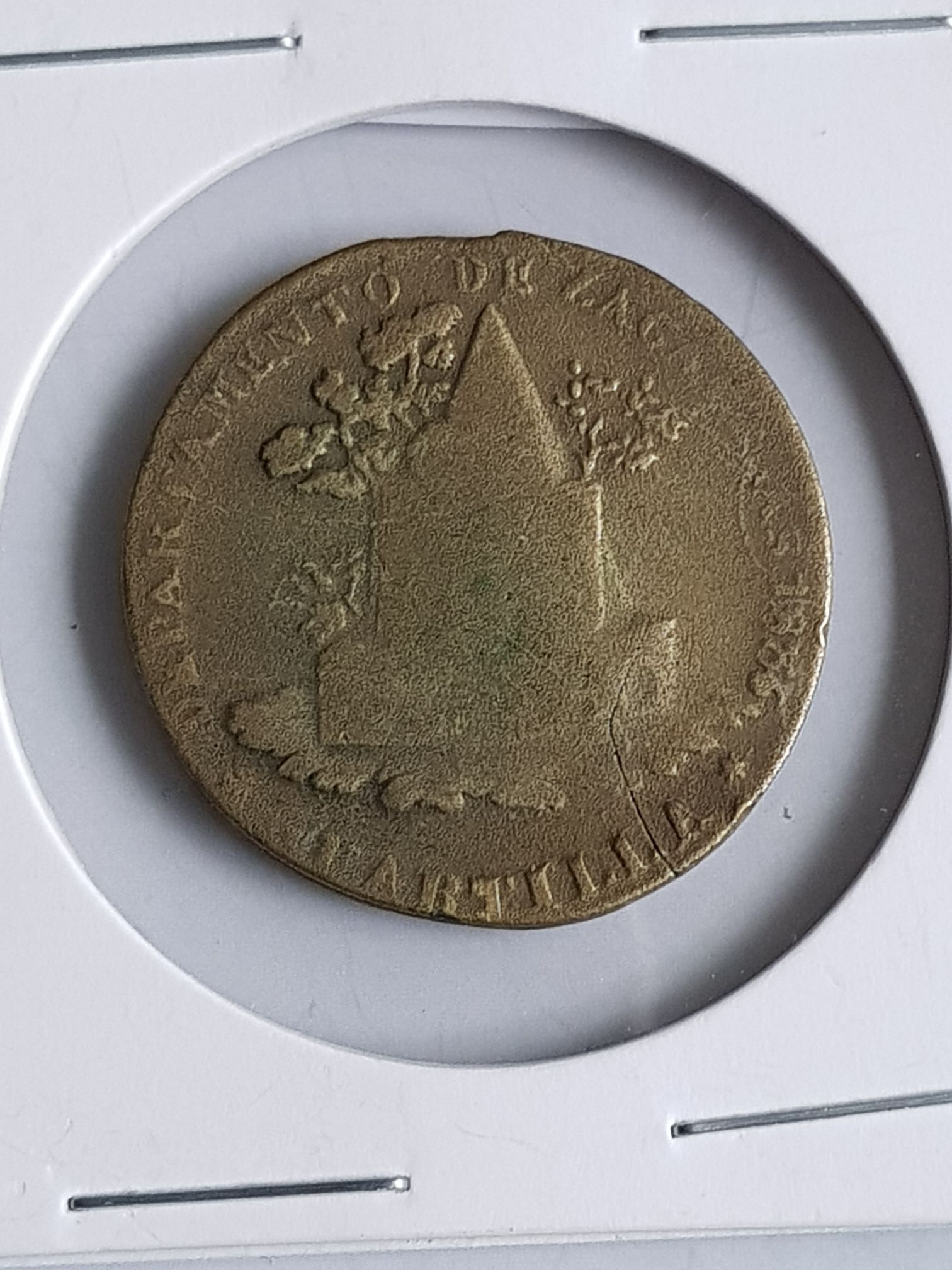 1/4 Zacatecas  coin collectible - Main Image 2