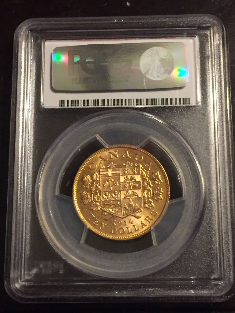 1914 $10 Canadian  coin collectible - Main Image 2