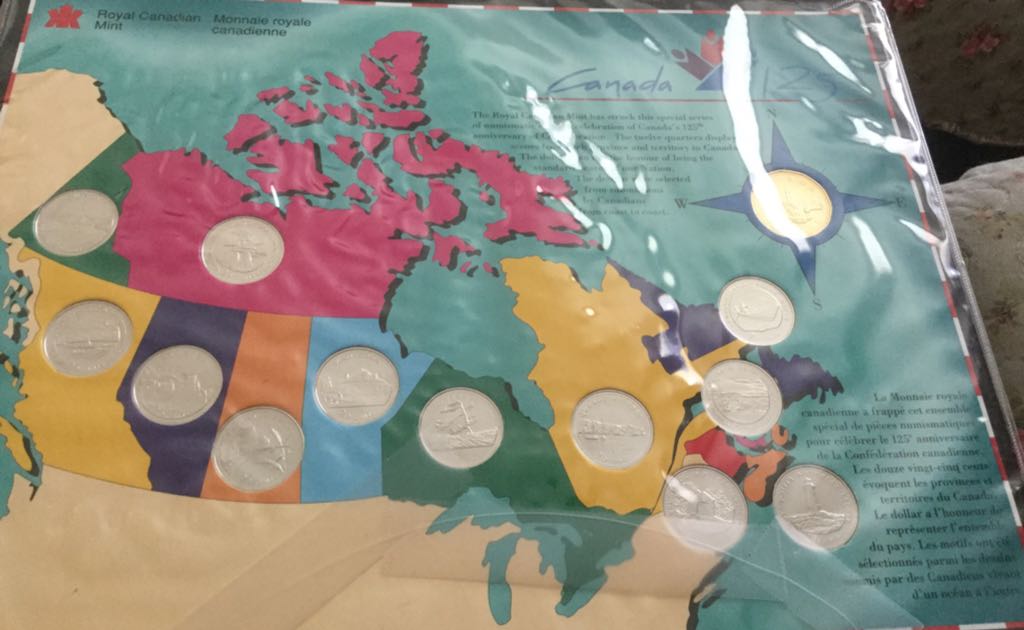 125 Anniversary Of Confederation 12 Coin Collection  coin collectible - Main Image 2